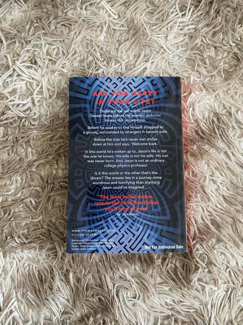 Dark Matter by Blake Crouch - Paperback (Category: Storybooks) located in Cainta. Submitted by bitsandbinding (Listing ID 1470994939, Image 2). Description: Brand new, unsealed. PAYO | NO COD MOD: Lalamove, J&T Delivery fee shouldered by buyer No rush shipping. Thank you po ☺️ 📍Cainta, Rizal.