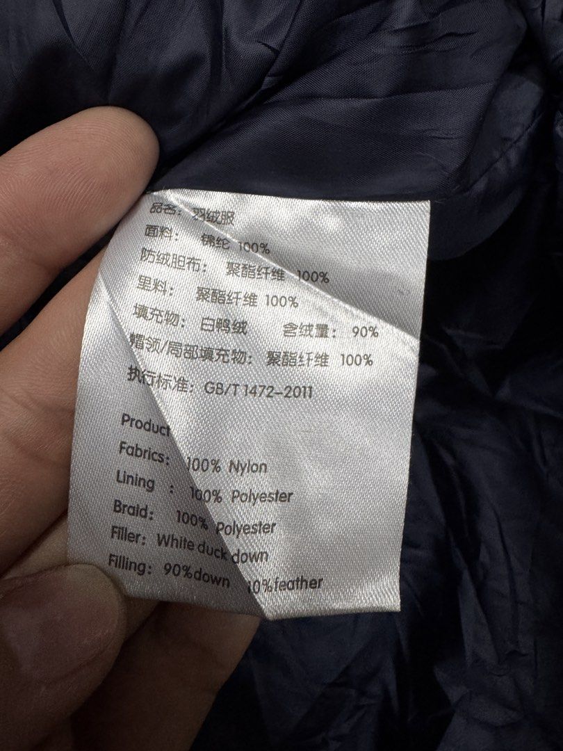 Dark Navy Blue Puffer Down Jacket with Hood 3XL (Category: Coats, Jackets and Outerwear) located in Bustos. Submitted by thenlnclot60500 (Listing ID 1471002935, Image 3). Description: - Size: 3XL - Color: Dark Navy Blue - Material: 100% lightweight nylon outer, polyester lining - Insulation: 90% white duck down, 10% feather for superior warmth - Features: Full zip closure, attached hood, and dual zippered side pockets - Care: Hand wash only in 30