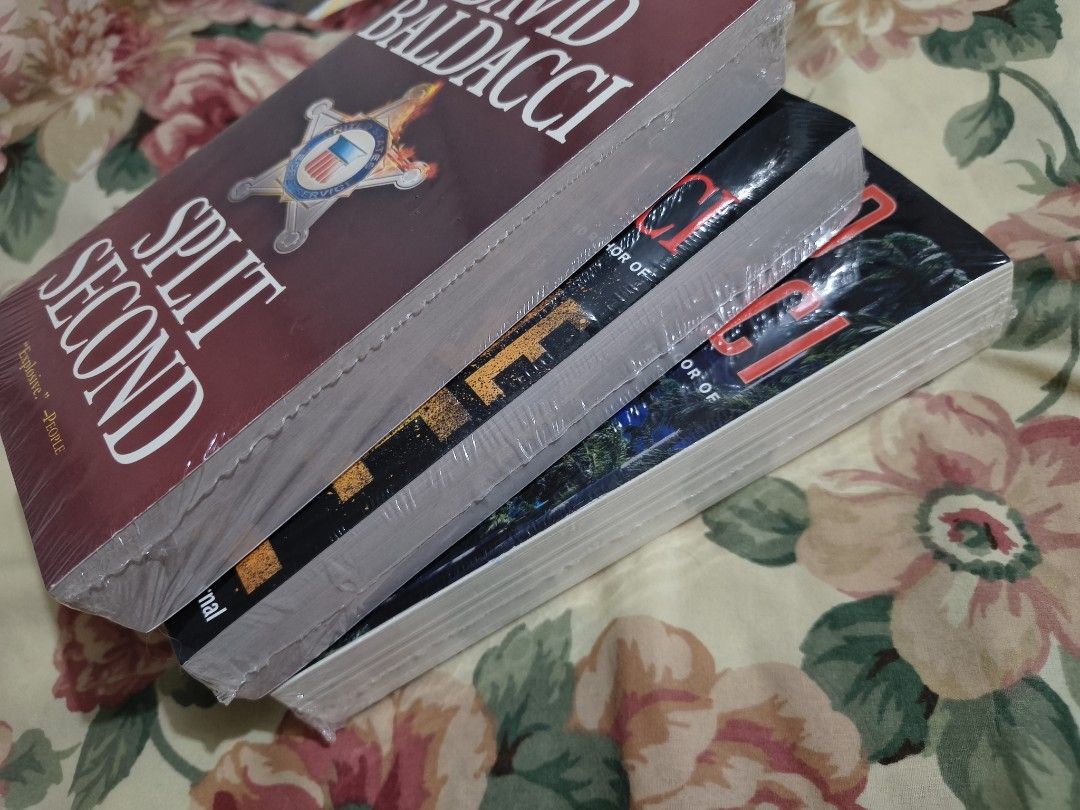 David Balducci Paperback bundle (Category: Storybooks) located in Paranaque City. Submitted by fabbieb (Listing ID 1470939673, Image 3). Description: David Balducci Paperback bundle new, just stored 3 books Dream Town Split Second Walk the Wire P500 plus sf Location: Parañaque City ➡️ NO RUSH SHIPPING PLEASE ⬅️ ✅grab/lalamove ✅ gogoexpress - 3-5 business days for Mmla delivery ( expect delays) ✅book your preferred courier ✅ Philippines only - bas