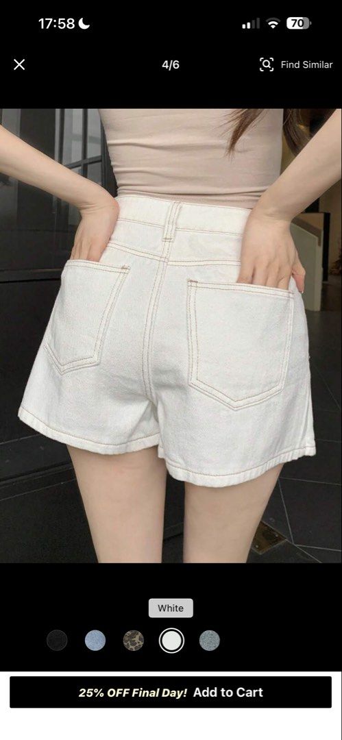 DAZY White Denim Skirt (Category: Skirts) located in Dasmarinas. Submitted by littleczarmer (Listing ID 1471028631, Image 2). Description: - rfs: wrong size - never worn - orig price: 806php - waist: 27.6 in; hip: 38.6 in; length: 12.6in.