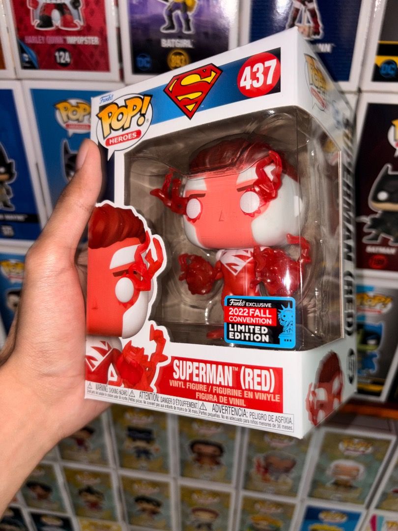 DC Funko Pop! Superman Red #437 (Category: Figurines & Statues) located in Marikina City. Submitted by spiderraff (Listing ID 1471017219, Image 1). Description: .