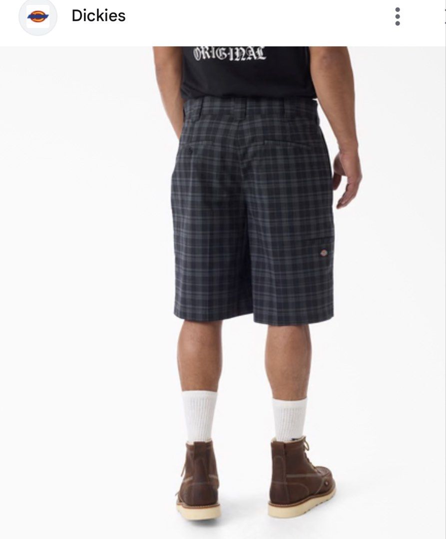 D*ckies plaid/checkered double patch short (Category: Shorts) located in Manila. Submitted by paulovenegaskalakal2020 (Listing ID 1470959242, Image 3). Description: For sale! Kalakal D*ckies plaid double patch short Size- 39 to 41 Length- 25 inches Leg opening- 13 inches Sign of usage Good as new MINE 1,550 +sf.