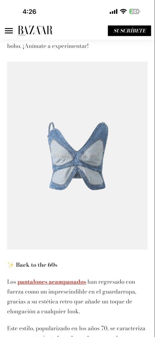 Denim rare top (Category: Sleeveless) located in Rizal. Submitted by kirschet_k (Listing ID 1470971060, Image 2). Description: Rare Smock back Xs- small Soft denim Quality.
