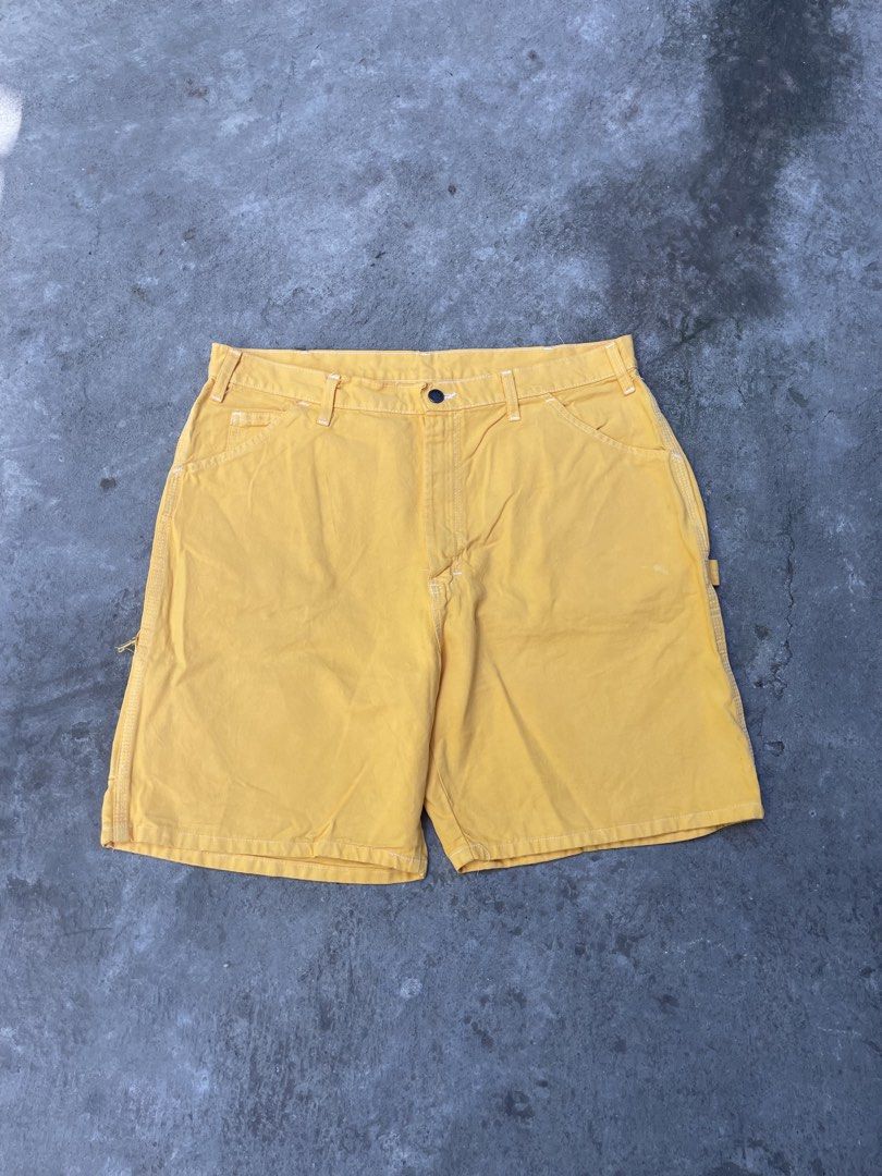 Dickies Carpenter Short (Mustard)💛 (Category: Shorts) located in Roxas City. Submitted by patch_archive (Listing ID 1471069321, Image 2). Description: Dickies Carpenter Short (Mustard)💛 📏 ACTUAL DIMENSION USING INCHES 👖 WAIST : 36 👖 LENGTH : 21 👖 HEM :13 👖 FLAWS : NO TAGS 🏷️ PRICE : 850 PHP + SF * MESSAGE ME IF YOU HAVE ANY OTHER QUESTION ABOUT SIZING . 🚚 Local shipping fee ( 70-85 Php) ✈️ International Shipping fee cost “DM” 💳 Mode of 