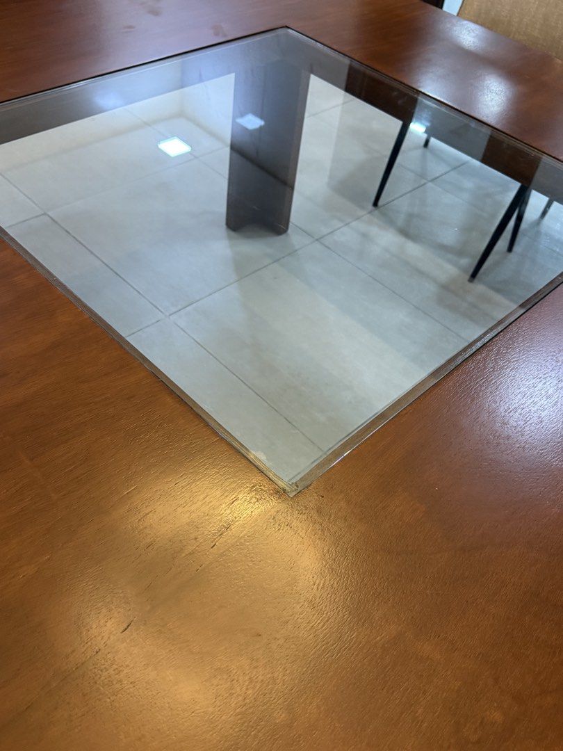 Dining Table 8 seater (Category: Coffee & Tea Tableware) located in Quezon City. Submitted by FGRMG (Listing ID 1471029312, Image 3). Description: Dining table nara good as new 8 seater no scratches .