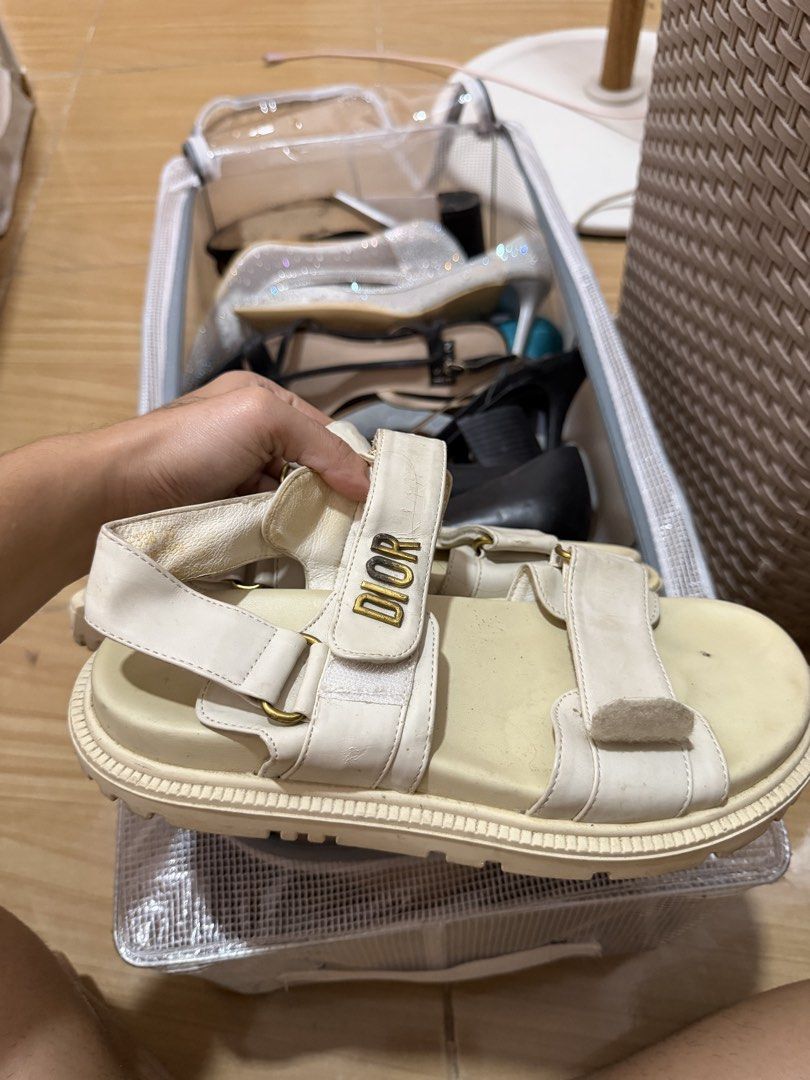 Dior Sandals (Category: Flats & Sandals) located in Rizal. Submitted by rashamd (Listing ID 1471054651, Image 2). Description: Copy Eu 38.
