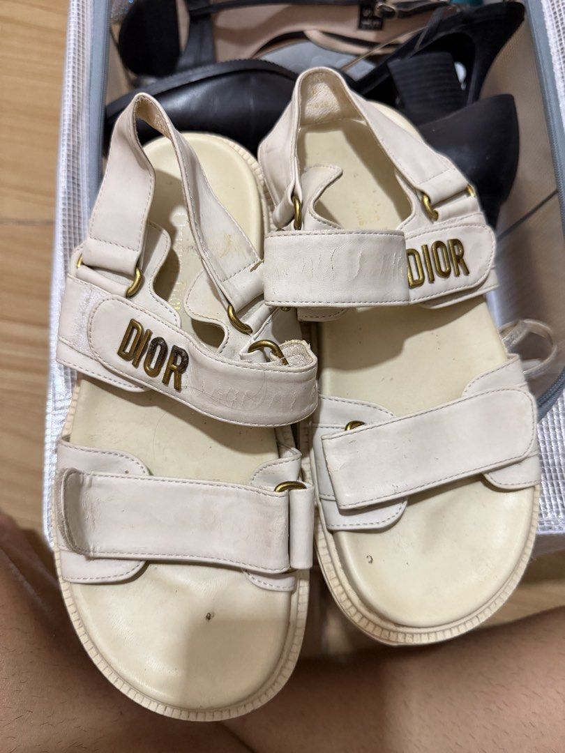 Dior Sandals (Category: Flats & Sandals) located in Rizal. Submitted by rashamd (Listing ID 1471054651, Image 1). Description: Copy Eu 38.