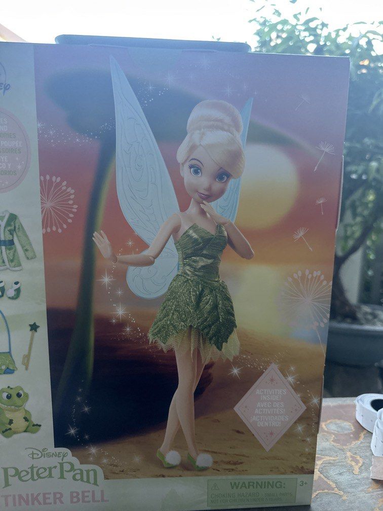 Disney Store Tinker Bell Peter Pan (Category: Action & Battle Toys) located in Manila. Submitted by xenasales (Listing ID 1471021802, Image 2). Description: 2749 original price 1500 nalang.