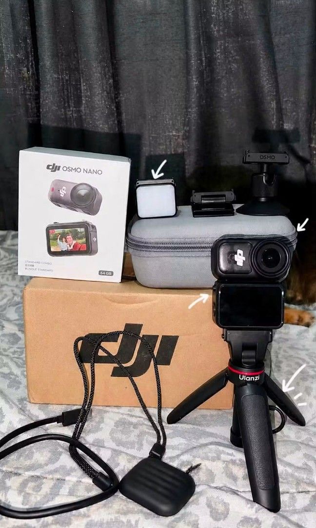 DJI OSMO NANO (Category: Cameras) located in Manila. Submitted by nobleocean_74f959 (Listing ID 1471050743, Image 3). Description: 📸 FOR SALE: DJI Osmo Nano Standard Combo (Good as New!)✨ 💼 Reason for Selling: Super busy with work, no time to use it. 🔥 Condition & Features: 📦 Model: Standard Combo (Complete with original box & inclusions) 💾 Storage: 64GB built-in storage + expandable MicroSD slot 🌟 Condition: 100% Good as New (Used for only