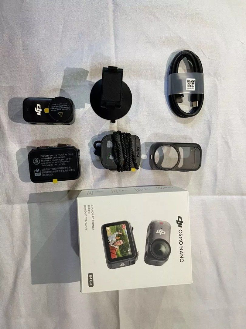 DJI OSMO Nano 64gb (Category: Cameras) located in Paranaque City. Submitted by ub.et (Listing ID 1470980626, Image 2). Description: DJI osmo Nano 64gb - 12000 Complete inclusions and no issues RFS- Decided to buy pocket 4 so I’ll be selling this since I won’t use it Pick up in person - taguig Lalamove pick up .