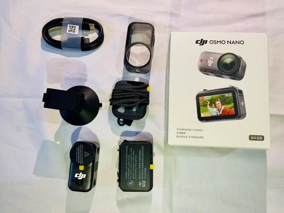 DJI OSMO Nano 64gb (Category: Cameras) located in Paranaque City. Submitted by ub.et (Listing ID 1470980626, Image 1). Description: DJI osmo Nano 64gb - 12000 Complete inclusions and no issues RFS- Decided to buy pocket 4 so I’ll be selling this since I won’t use it Pick up in person - taguig Lalamove pick up .
