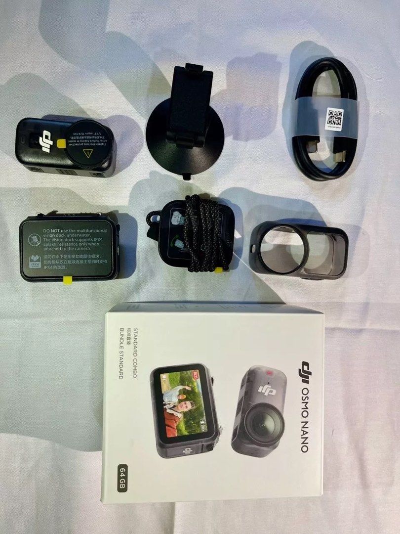 DJI OSMO Nano 64gb (Category: Cameras) located in Paranaque City. Submitted by ub.et (Listing ID 1470980626, Image 3). Description: DJI osmo Nano 64gb - 12000 Complete inclusions and no issues RFS- Decided to buy pocket 4 so I’ll be selling this since I won’t use it Pick up in person - taguig Lalamove pick up .