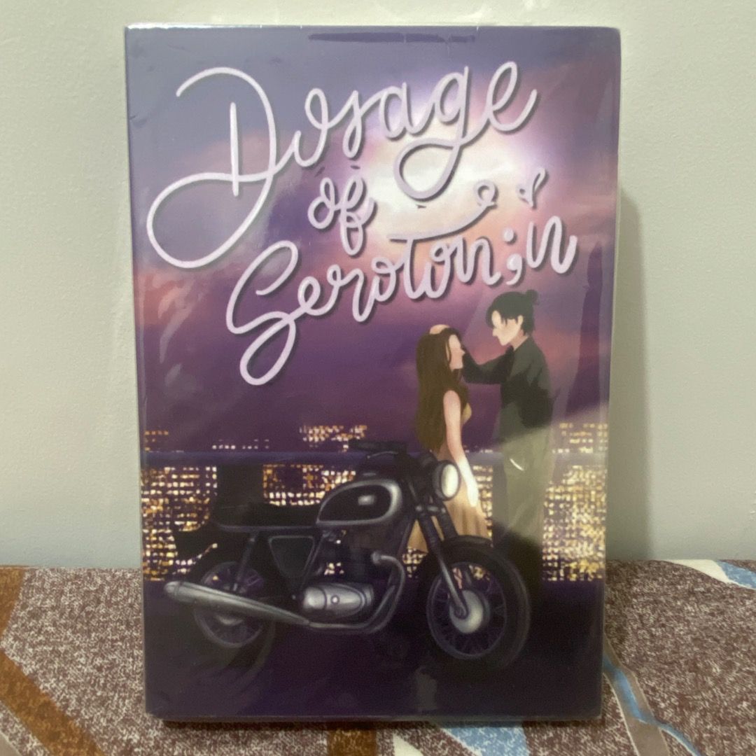 Dosage of Serotonin by Inksteady (Category: Storybooks) located in Mandaue City. Submitted by shhnaijahs (Listing ID 1471096389, Image 1). Description: HARDBOUND (IMMAC PUB ver.) - incomplete inclusions.