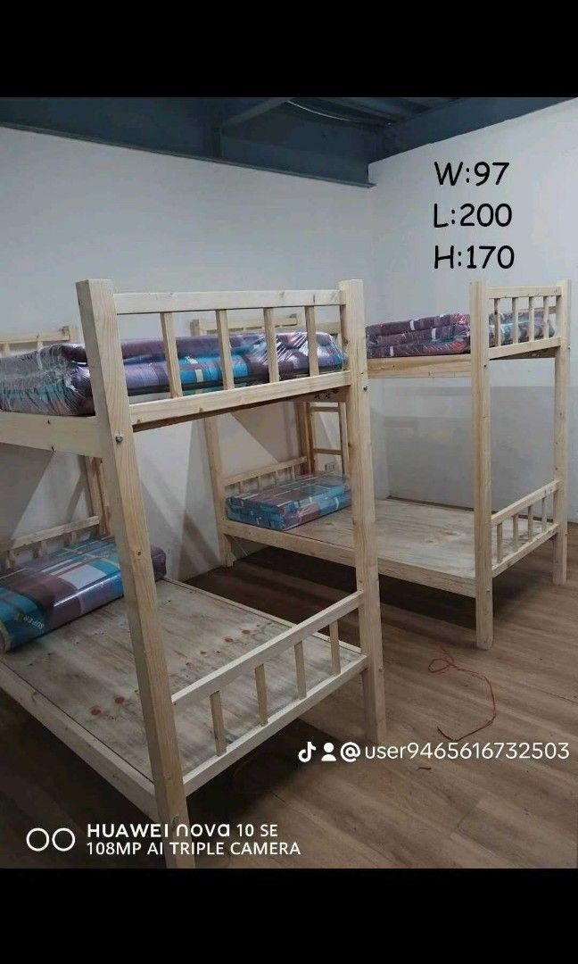 Double Deck (Category: Bed Frames & Mattresses) located in Bacoor. Submitted by flfurniture (Listing ID 1470984267, Image 3). Description: Double deck NOTE: PRICE IS FOR POSTING PURPOSES ONLY!🙂 📱contact no.093****** 🤝we are selling all kinds of home furniture and office furniture 👍Bed with mattress✨sofa ✨office sofa ✨center table ✨dining table✨shoe cabinet✨wardrobe✨side table✨office chair✨executive chair✨executive table ✨etc😊 💯brand new all