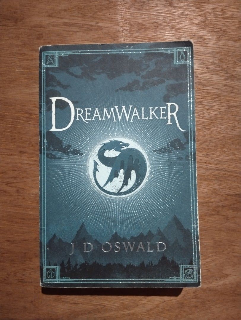 Dreamwalker by J D Oswald Paperback Novel (Category: Storybooks) located in Paranaque City. Submitted by realven (Listing ID 1471090253, Image 1). Description: Dreamwalker novel by J D Oswald. Standard paperback with a cool stylized dragon cover. Pages are clean and readable, with minor edge wear on the cover from normal handling. Perfect for fantasy readers!.