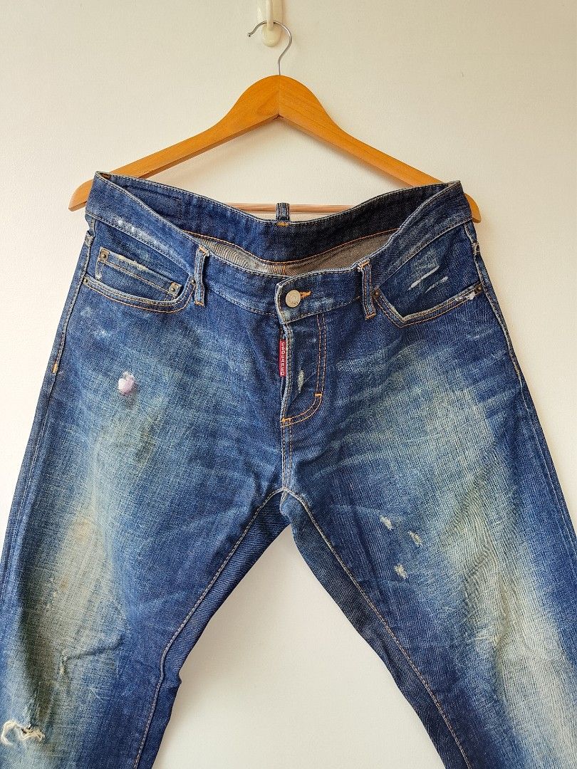 Dsquared2 made in Italy Dean Dan Button Fly Jeans Pants (Category: Jeans) located in Taytay. Submitted by elegant.revival (Listing ID 1471077875, Image 2). Description: Excellent condition No Issue Dimes 36w x 37L 7.5hem Condition 9/10 Shipping Nationwide ‼️.