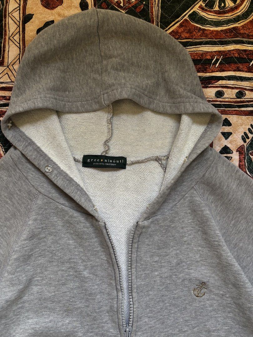 Eastboy Double Zip Heather Hoodie (Category: Coats, Jackets and Outerwear) located in Baguio. Submitted by zojythriftph (Listing ID 1471026624, Image 2). Description: L23 × W21- medium No flaws, Excellent Used Condition Color rate- 10/10 .