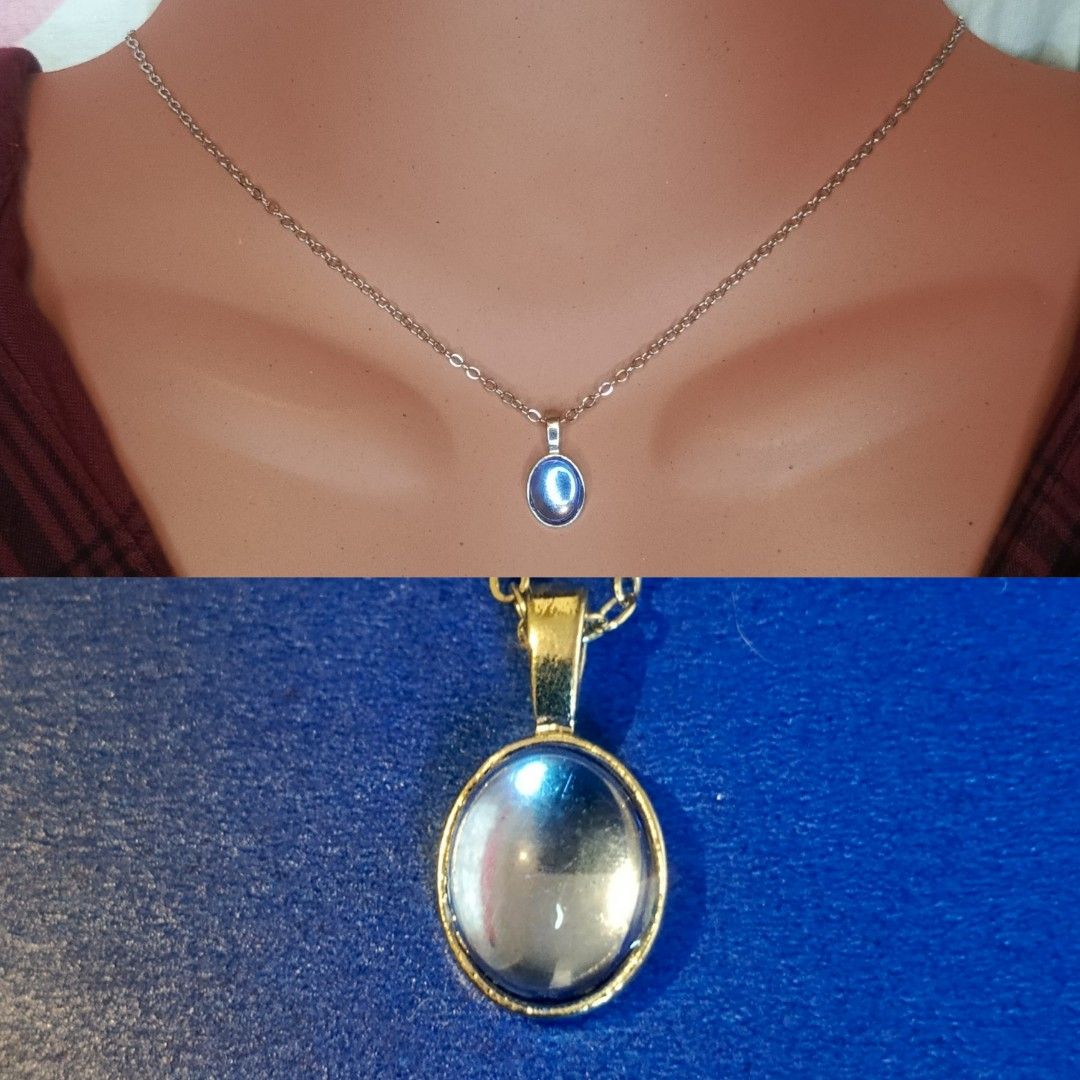 Elegant Necklaces Collection (Category: Necklaces) located in Rizal. Submitted by moon_shop_offers (Listing ID 1470957758, Image 2). Description: ❗PHP50 each ‼️Open for TAKE ALL (Discounted) Looking for a simple pero classy na necklace? 😍 Perfect ang mga necklaces na ito para sa mga mahilig sa elegant, minimalist, at fashionable accessories! 💎✨ Available in different cute and elegant designs, featuring beautiful pendant styles, sparkling detail