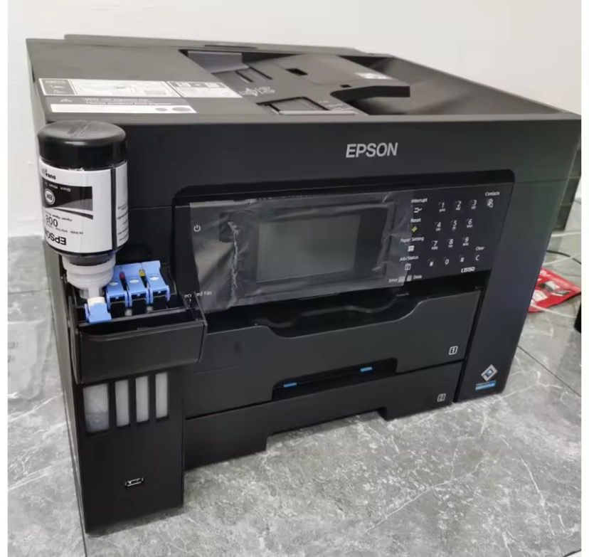 Epson printer L15150 (Category: Printers, Scanners & Copiers) located in Caloocan City. Submitted by marybathan567_earth (Listing ID 1471111263, Image 2). Description: EPSON L15150 A3 Wi-Fi Duplex All-in-One Ink Tank Printer.