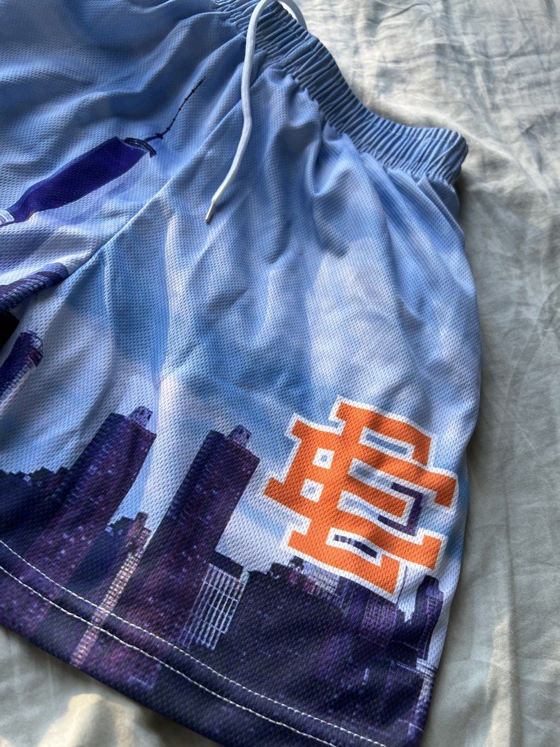 Eric Emanuel NY Skyline Mesh Shorts (M) (Category: Shorts) located in Paranaque City. Submitted by primefinds.ph (Listing ID 1471016041, Image 3). Description: - Size M - 16” length - Eric Emanuel EE Mesh Basketball Shorts - New York City Skyline 10/10 condition No issues.