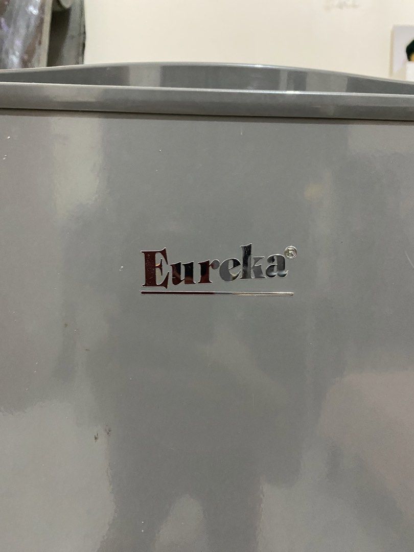 eureka mini ref (Category: Refrigerators and Freezers) located in Davao. Submitted by sofiasyndee (Listing ID 1471064966, Image 3). Description: eureka mini ref - rfs: bought a bigger ref - good condition - freezer still works - used for 2 years - signs of usage, no major issue - PICK UP ONLY (pm for the exact loc) dimensions: - length: 48cm - width: 44.5cm - depth: 46.5cm.