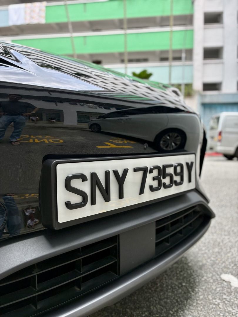 Euro Style Number Plate | BYD Sealion 7 / Dongfeng 007 | LTA Approved ...