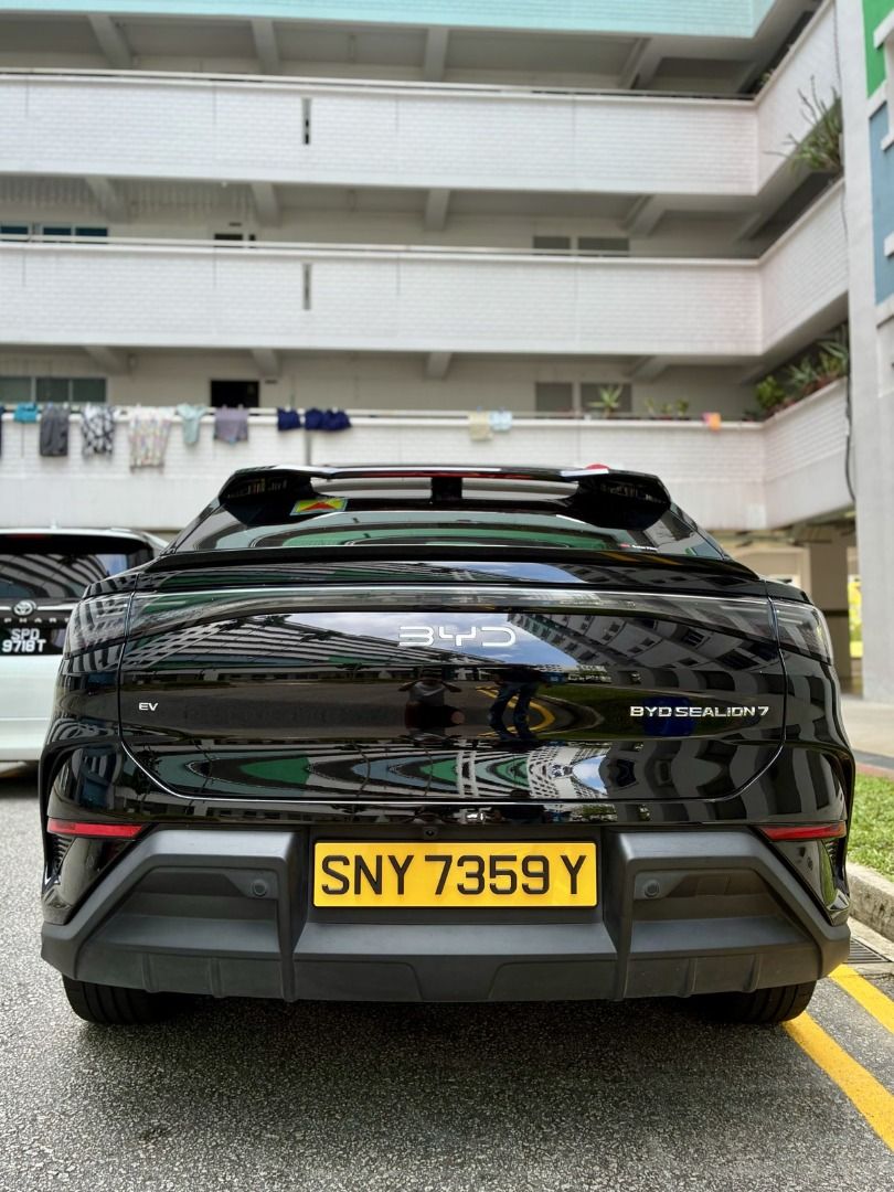 Euro Style Number Plate | BYD Sealion 7 / Dongfeng 007 | LTA Approved ...