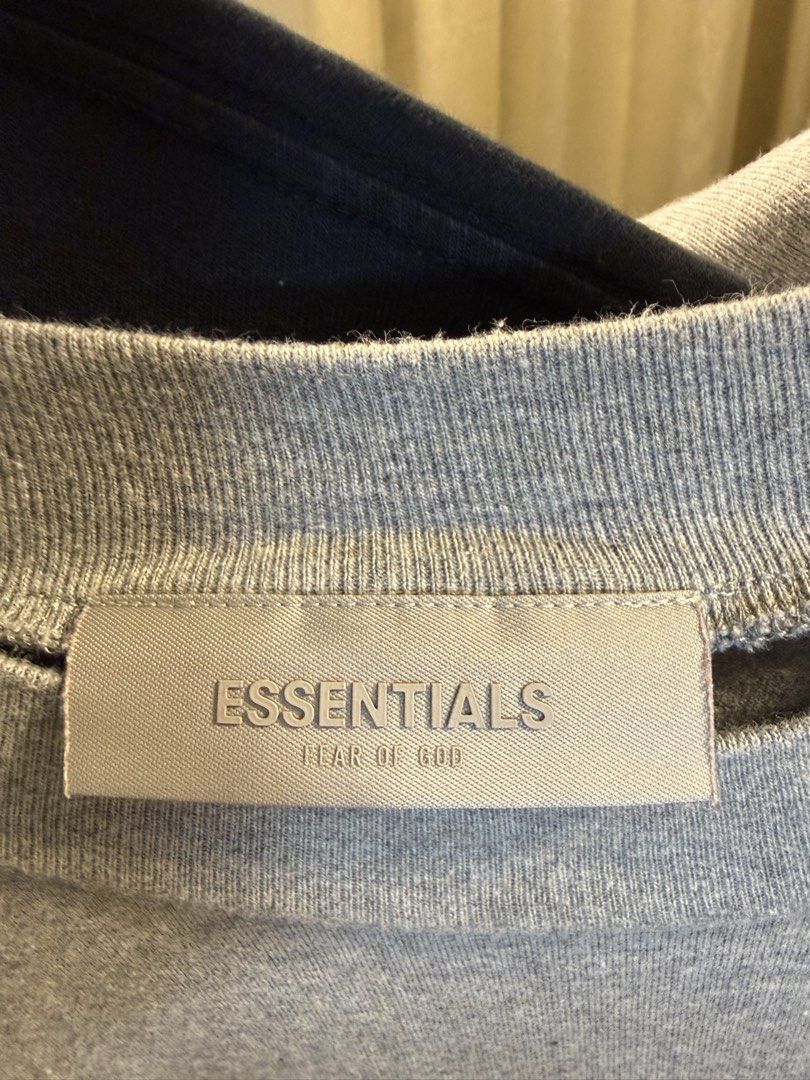 Fear of God Essentials (Category: Tshirts & Polo Shirts ) located in Santa Rosa. Submitted by rgnrvn300 (Listing ID 1471047793, Image 3). Description: Very good condition 1,200 Dark oatmeal or heather gray colorway L on tag 25x32.