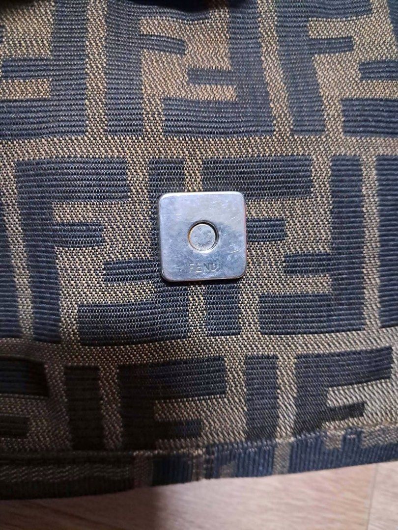 Fendi Zucca Baguette Shoulder Bag (Category: Luxury Bags & Wallets) located in Manila. Submitted by shinjohhn. (Listing ID 1471093277, Image 3). Description: Fendi Zucca Baguette Shoulder Bag Excellent to new condition No issue Authentic Legit 100% J&T Express .