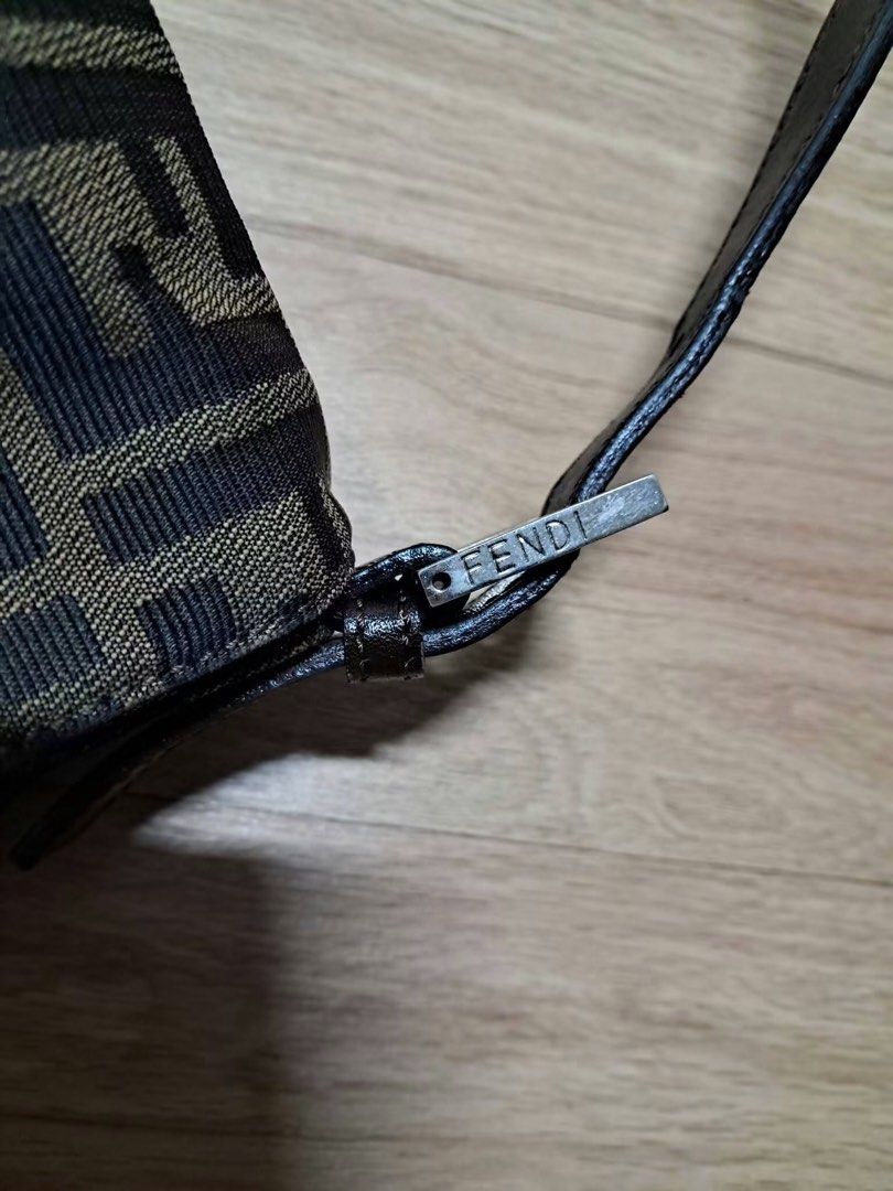 Fendi Zucca Baguette Shoulder Bag (Category: Luxury Bags & Wallets) located in Manila. Submitted by shinjohhn. (Listing ID 1471093277, Image 2). Description: Fendi Zucca Baguette Shoulder Bag Excellent to new condition No issue Authentic Legit 100% J&T Express .