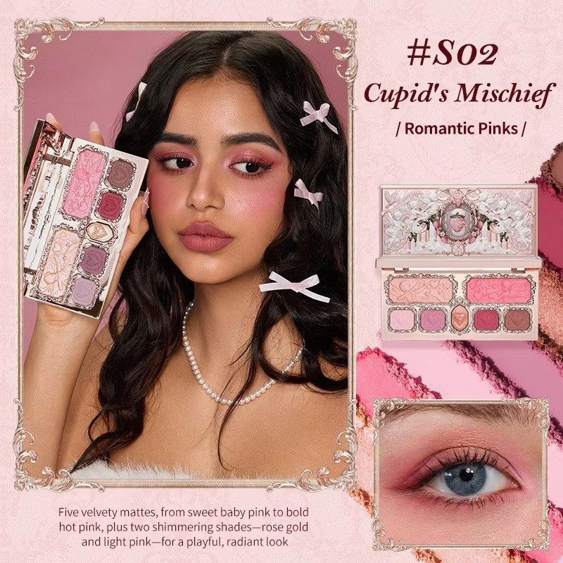 Flower Knows Strawberry Cupid Makeup Palette (Category: Makeup) located in Las Pinas. Submitted by rich.collects (Listing ID 1471090762, Image 3). Description: 🍓 shade: S02 Cupid’s Mischief .