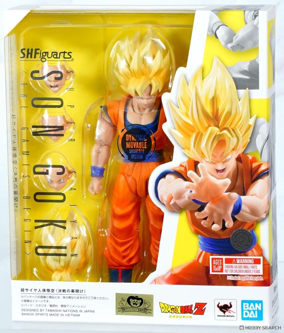 (FOC display stand) SHF s.h.figuarts Super Saiyan Son Goku The Games ...