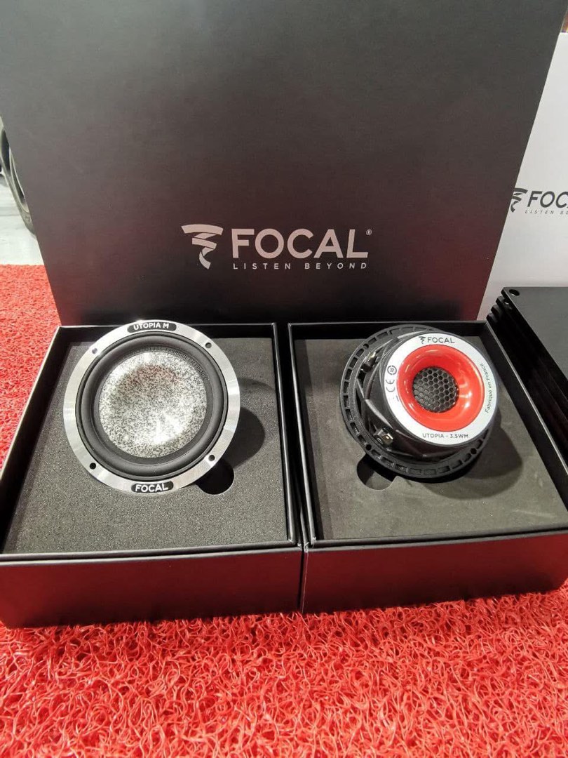Focal Utopia M 3.5WM Car Audio Speakers, Car Accessories, Electronics ...