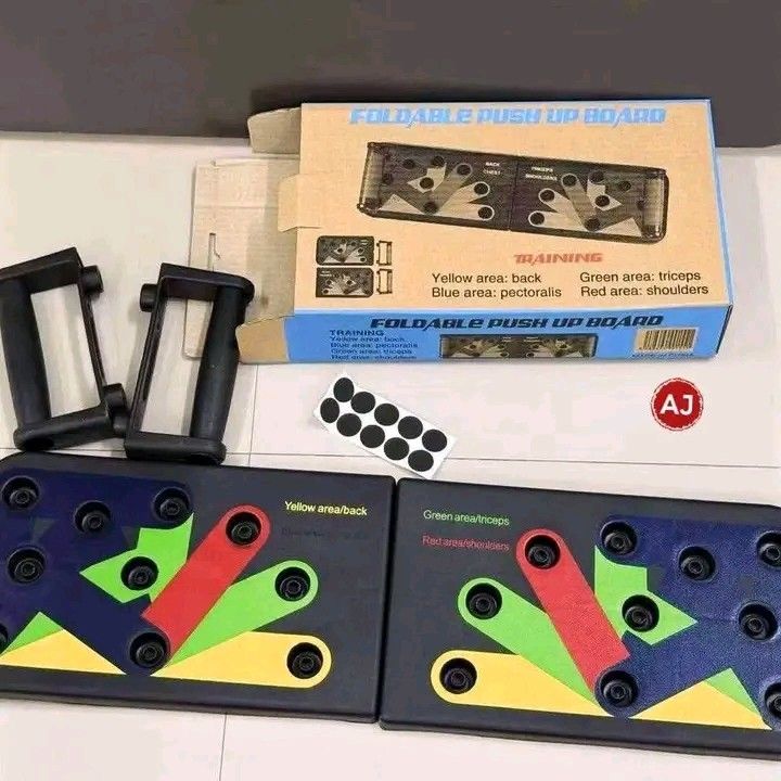FOLDABLE PUSH UP BOARD (Category: Announcements) located in Quezon City. Submitted by anghies_shop (Listing ID 1471094289, Image 2). Description: .