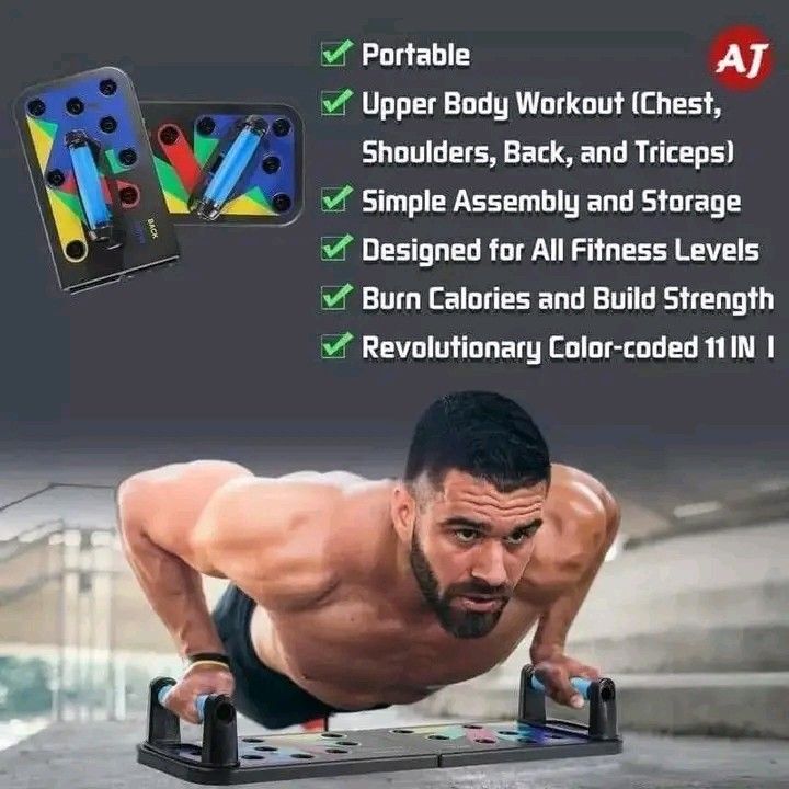 FOLDABLE PUSH UP BOARD (Category: Announcements) located in Quezon City. Submitted by anghies_shop (Listing ID 1471094289, Image 1). Description: .