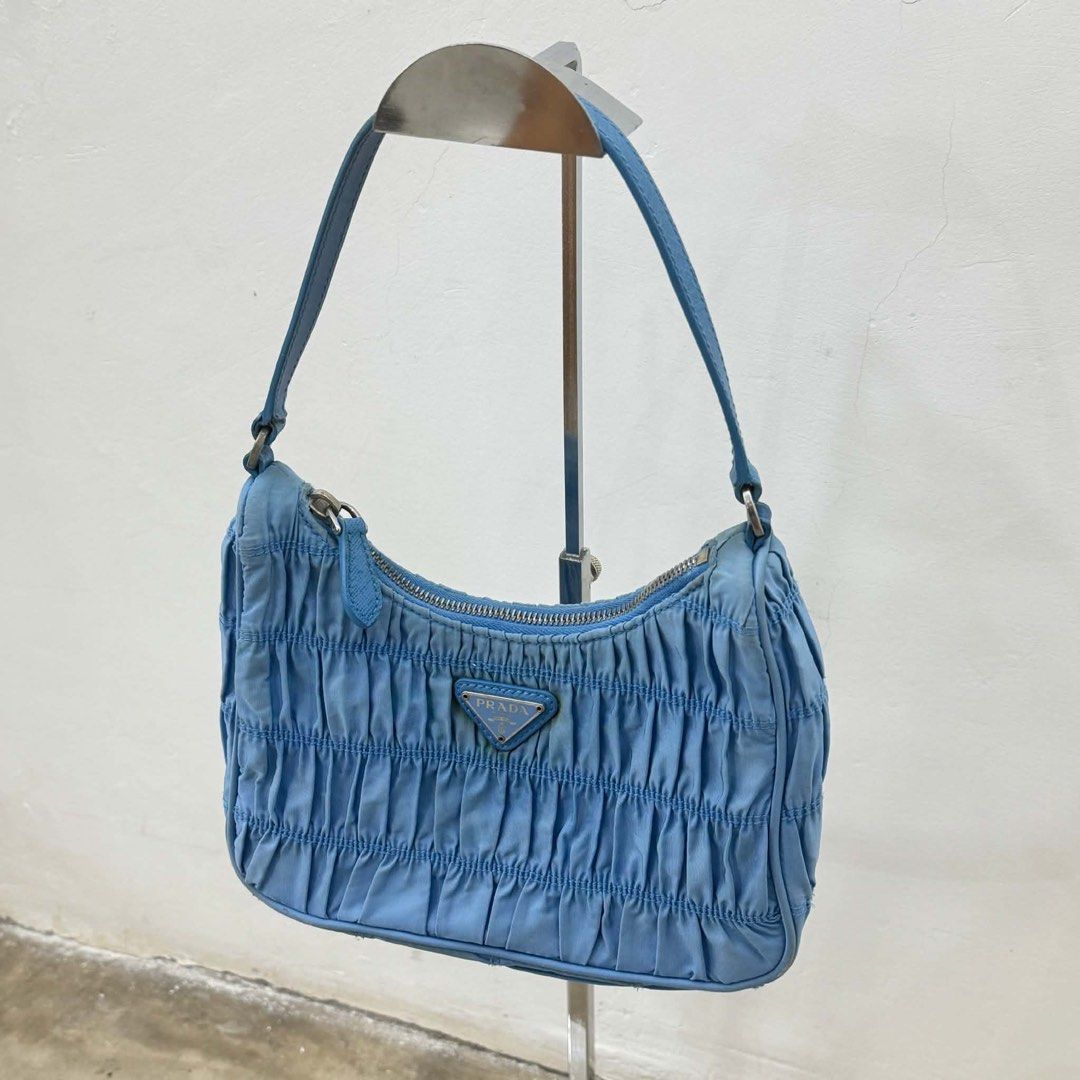 For sale (Category: Luxury Bags & Wallets) located in Baliuag. Submitted by thriftpuff (Listing ID 1471092221, Image 2). Description: Prada Tessuto Nylon Gaufre Re Edition Shoulder Bag Excellent condition No issue Price: 10,000 free shipping Direct message if you’re interested 📩📩📩 .