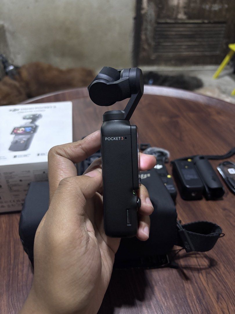 FOR SALE: DJI Osmo Pocket 3 Creator Combo (Category: Cameras) located in Manila. Submitted by segeneflor94236 (Listing ID 1471025956, Image 3). Description: FOR SALE: DJI Osmo Pocket 3 Creator Combo ✨ Used only 3 times! No issues. Rfs: no longer needed. P20k Complete set includes: • DJI Osmo Pocket 3 Unit • Osmo Pocket Protective Cover • Type-C Cable • Osmo Pocket 3 Handle with 1/4” Thread • Osmo Pocket 3 Wide-Angle Lens • DJI Mic 2 Transmitter •