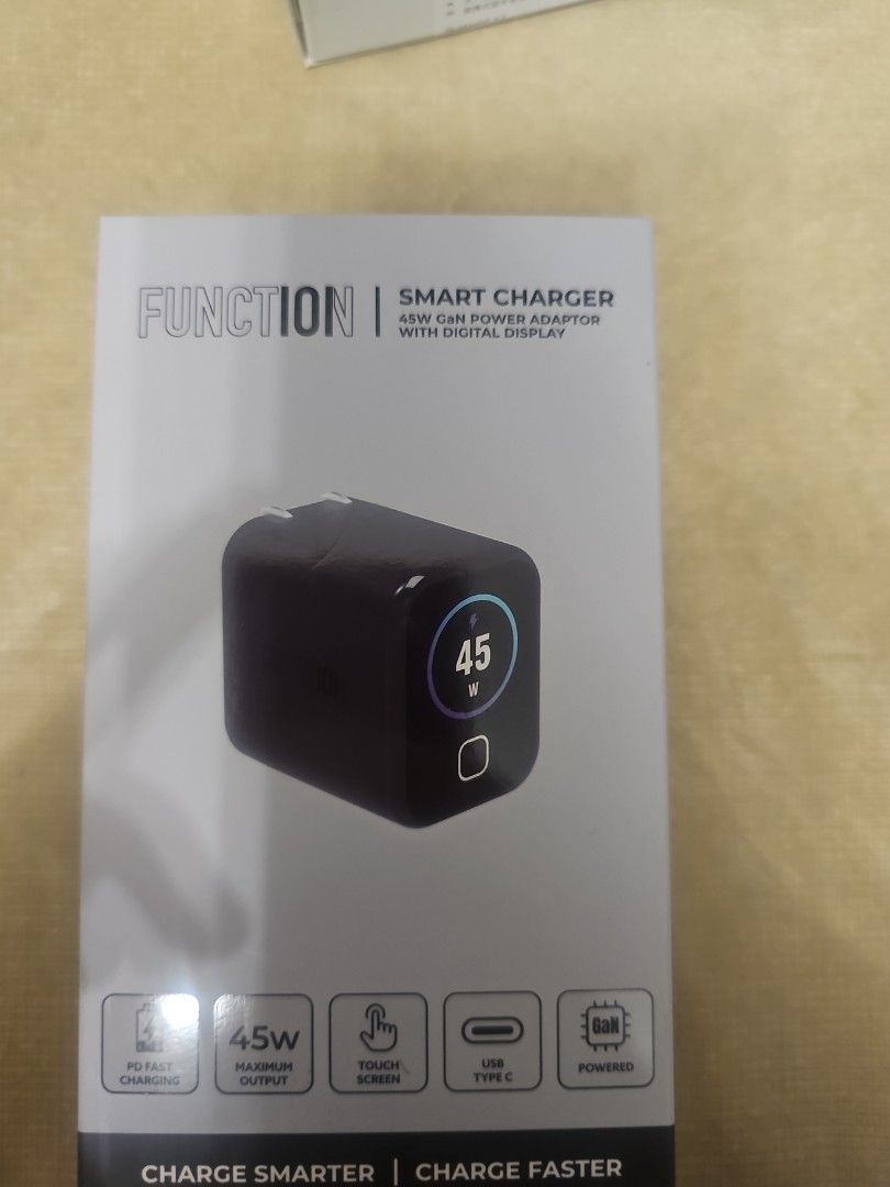 Function Smart Charger 45W (Category: Chargers & Cables) located in Caloocan City. Submitted by divinello87834 (Listing ID 1471051647, Image 1). Description: .