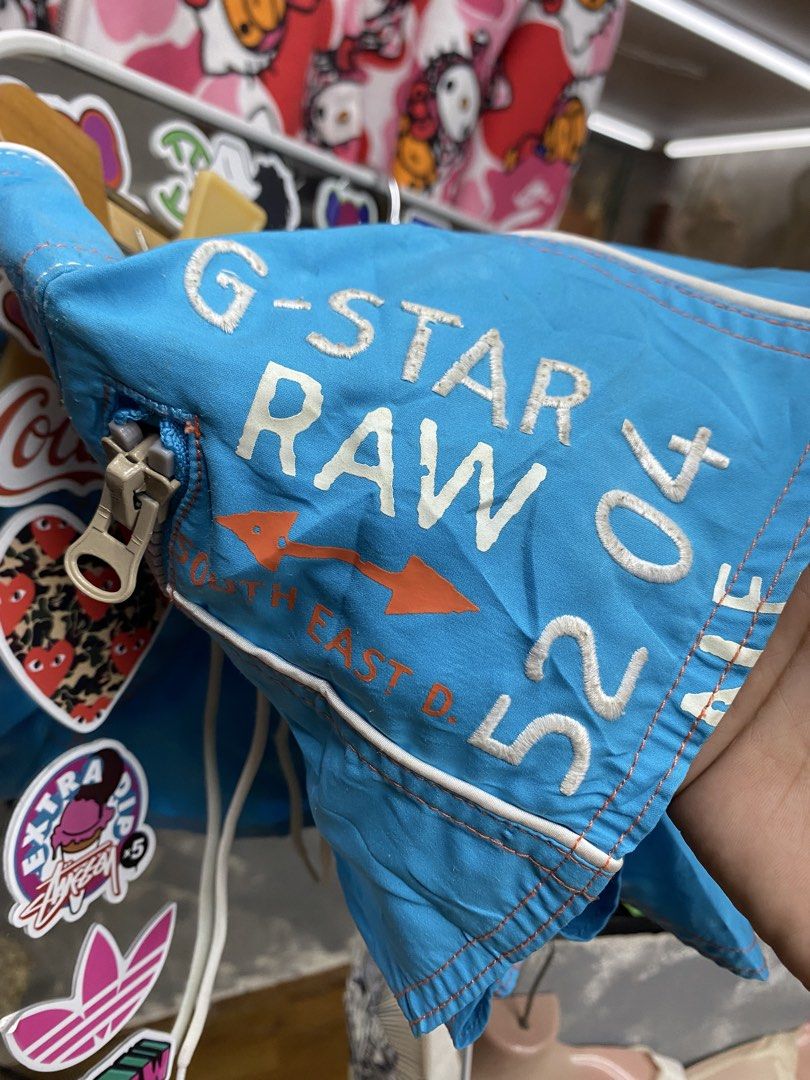G star raw 2000s swim short (Category: Shorts) located in Manila. Submitted by freshfindresale (Listing ID 1470954552, Image 3). Description: Waist: 28 inch Like new No flaws.