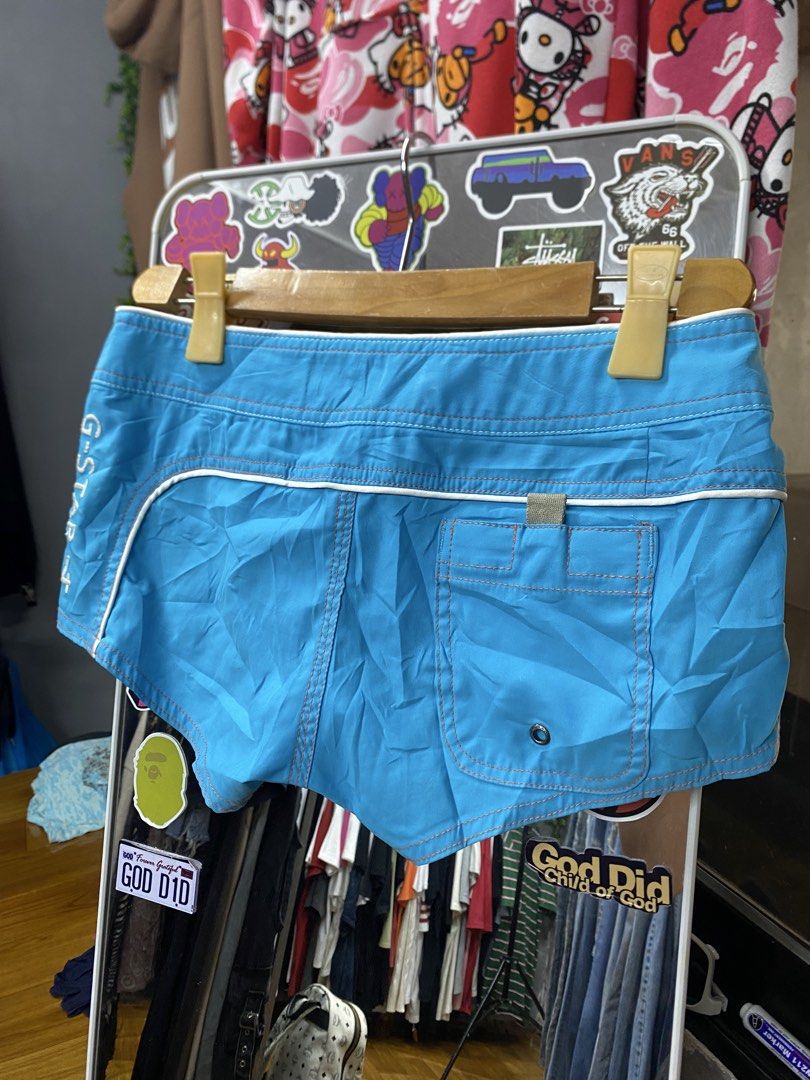 G star raw 2000s swim short (Category: Shorts) located in Manila. Submitted by freshfindresale (Listing ID 1470954552, Image 2). Description: Waist: 28 inch Like new No flaws.