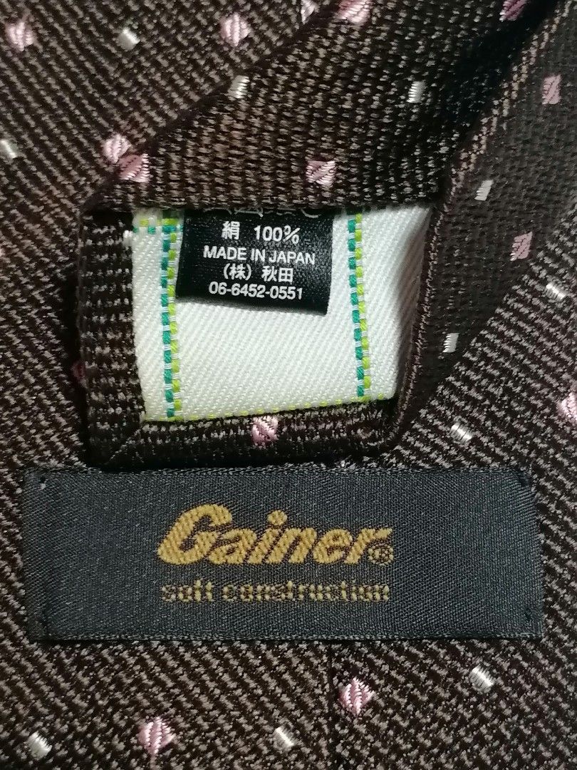 Gainer + Geometric Patchwork Abstract Design + G-MA Japan Neckties (Category: Ties) located in San Mateo. Submitted by arrowscrap_delight (Listing ID 1471021937, Image 3). Description: Gainer + Geometric Patchwork Abstract Design + G-MA Neckties Gainer Verygood Condition Made in Japan 100% Silk Length : 150.5cm (59.25") Width : 9cm (3.5 ") No Issues Need to Iron Geometric Patchwork Abstract Design Verygood Condition No Brand Made in Japan 100% Po