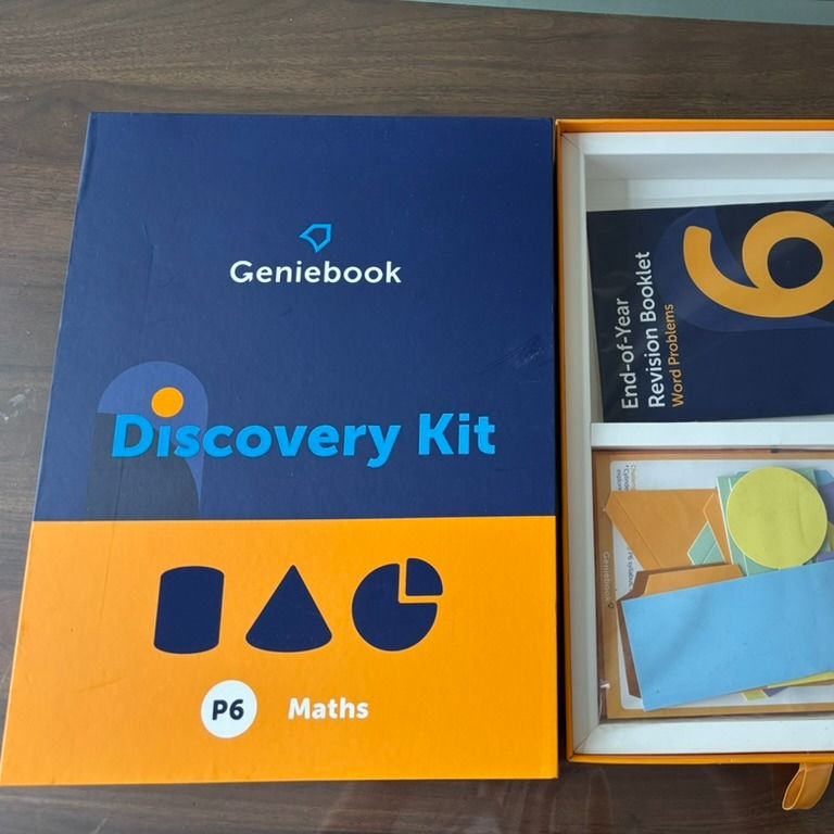 Geniebook Discovery Kit P6 Maths, Hobbies & Lifestyle, Books ...