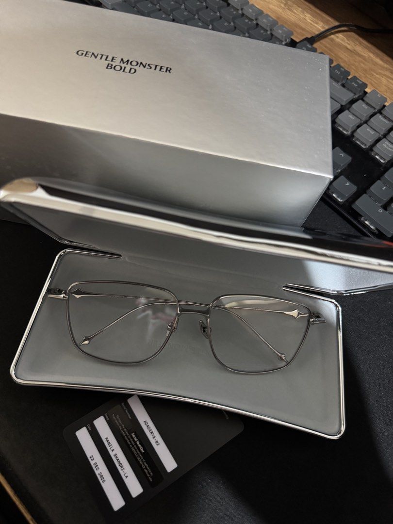 Gentle Monster Academy 02 (Category: Sunglasses & Eyewear) located in Quezon City. Submitted by k_p13 (Listing ID 1470967016, Image 1). Description: For sale: Gentle Monster Academy 02 ₱10,000 only free sf (SRP 15,800) Complete inclusions Like brandnew condition Used 1-2x only Rfs: Di nagagamit .