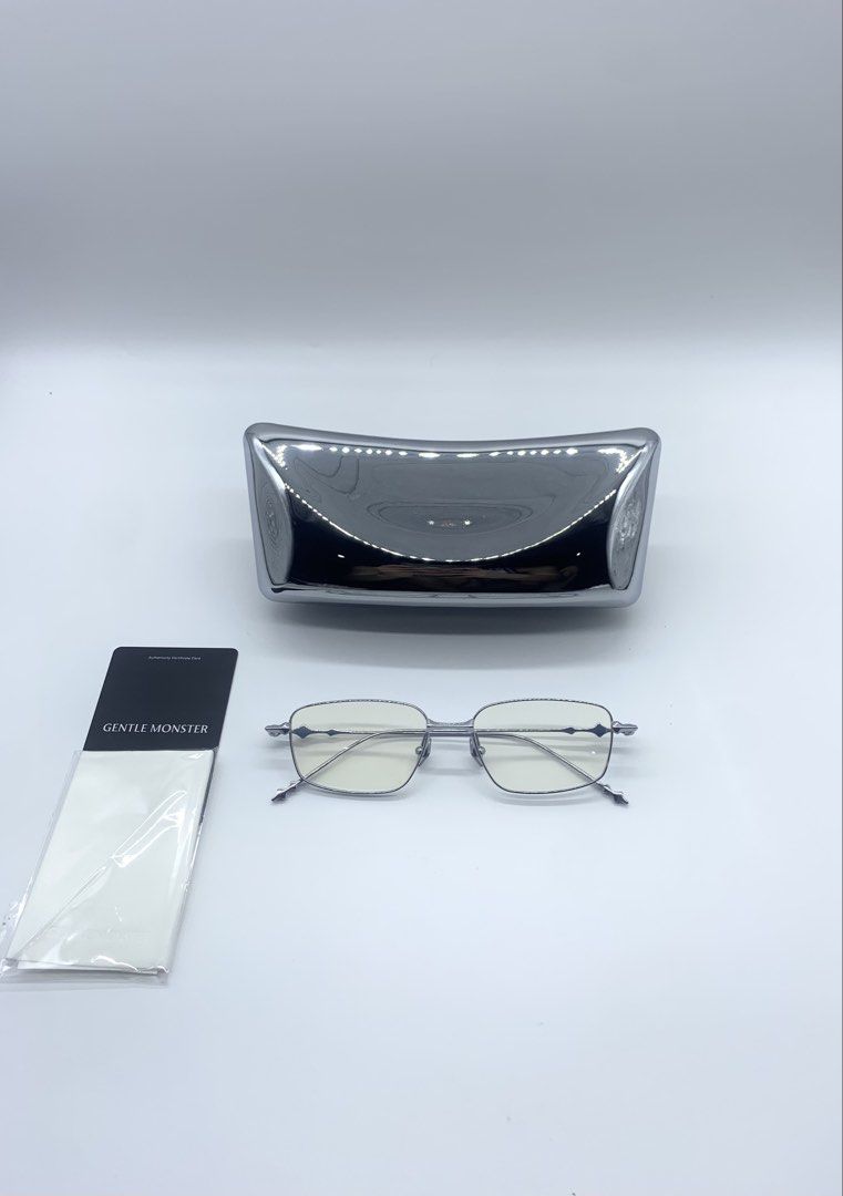 Gentle Monster BOLD Atomic 02 (Category: Sunglasses & Eyewear) located in Bacoor. Submitted by thegentleluxe (Listing ID 1470988374, Image 1). Description: Gentle Monster BOLD Atomic 02 Comes with Metallic Silver Case, Cloth, Authenticity Card. No Box Made out of Pure Titanium Pre-Order/On Hand Other Colors: (For pre-order) 3695 php only! (Shipping fee excluded) Follow our Page FB: The Gentle Luxe IG: @thegentleluxestore .
