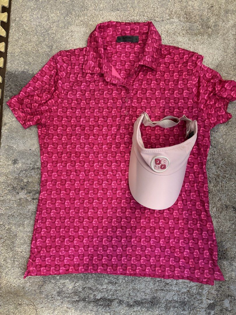 Gfore golf polo and visor (Category: Activewear) located in Manila. Submitted by mcaraneta (Listing ID 1471000212, Image 1). Description: .
