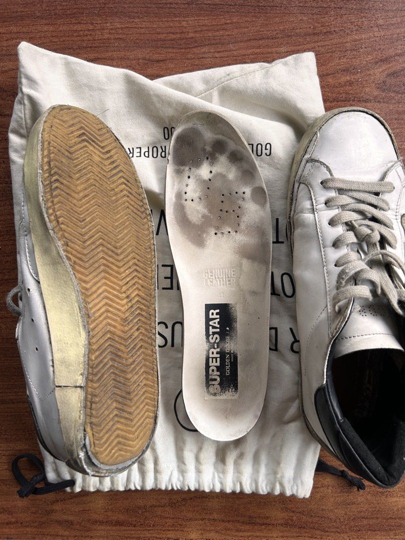 GGDB Superstar (Category: Casual Shoes) located in Caloocan City. Submitted by mr.bear.fish (Listing ID 1470947620, Image 3). Description: GGDB Superstar Authentic Size: 41 Check through pics for issues..