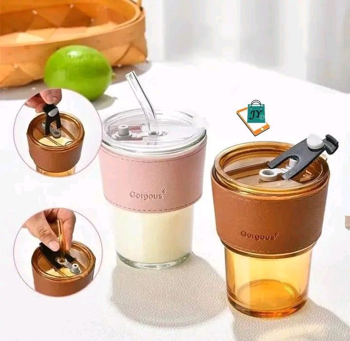 Glass bamboo cup (Category: Coffee Machines & Makers) located in Manila. Submitted by ashleyeshk1320 (Listing ID 1471013717, Image 3). Description: Glass bamboo cup.