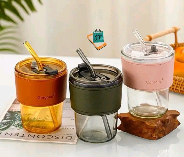Glass bamboo cup (Category: Coffee Machines & Makers) located in Manila. Submitted by ashleyeshk1320 (Listing ID 1471013717, Image 2). Description: Glass bamboo cup.