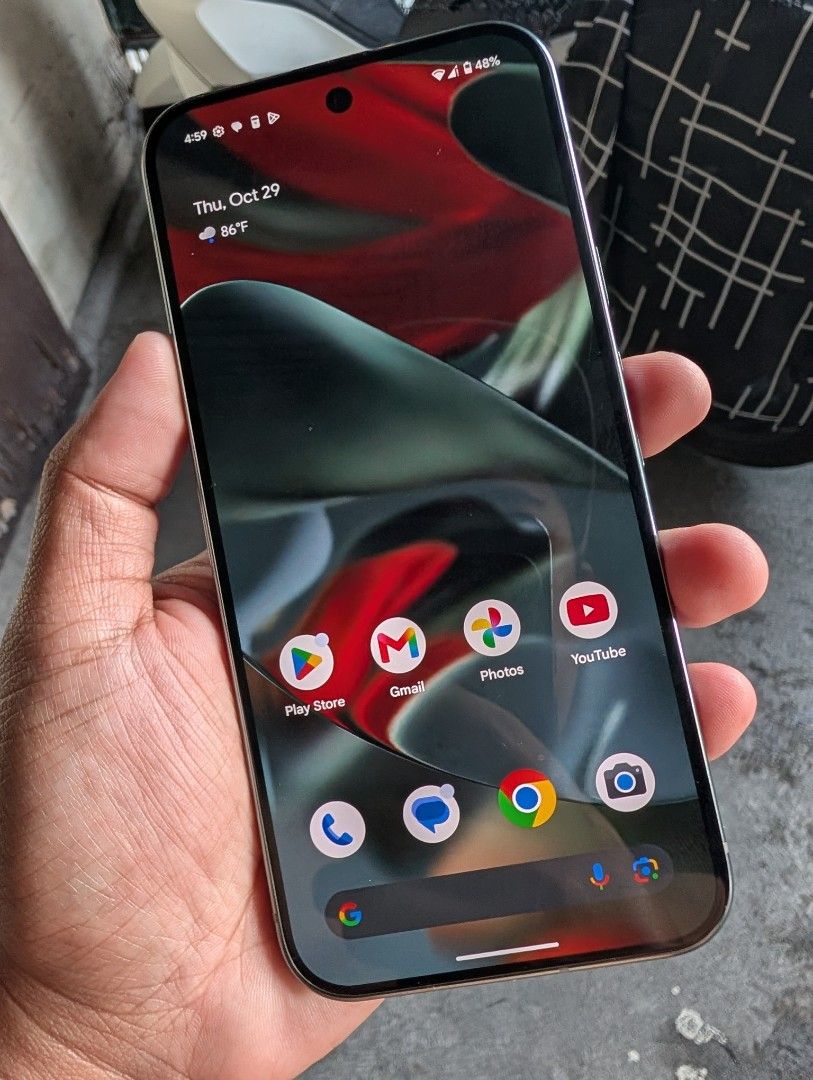 Google Pixel 9 Pro XL (Category: Google Pixel) located in Caloocan City. Submitted by Yhangyhang (Listing ID 1471088361, Image 3). Description: FOR SALE! GOOGLE PIXEL 9 PRO XL 16gb / 256gb Openline to all network 100% Battery health 7 cycle count only All working Unit, Case & Cord Honest issue: Naka unlocked Bootloader Prototype Unit Bukod dun lahat nagana walang problema Check & Test all you want Pm! Pm!.