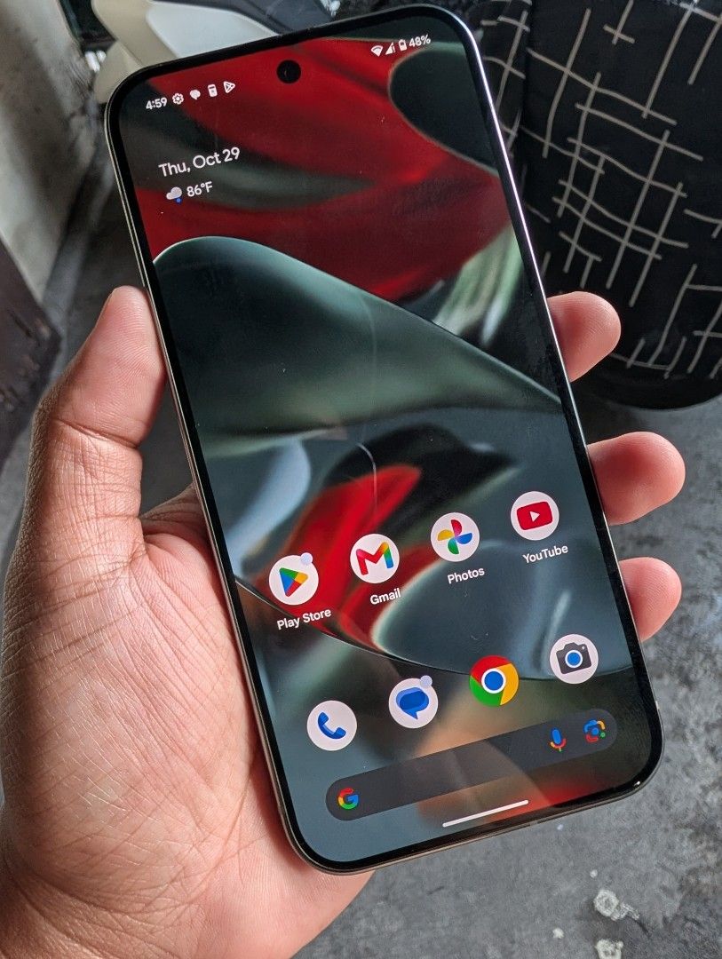 Google Pixel 9 Pro XL (Category: Google Pixel) located in Caloocan City. Submitted by Yhangyhang (Listing ID 1471088361, Image 2). Description: FOR SALE! GOOGLE PIXEL 9 PRO XL 16gb / 256gb Openline to all network 100% Battery health 7 cycle count only All working Unit, Case & Cord Honest issue: Naka unlocked Bootloader Prototype Unit Bukod dun lahat nagana walang problema Check & Test all you want Pm! Pm!.
